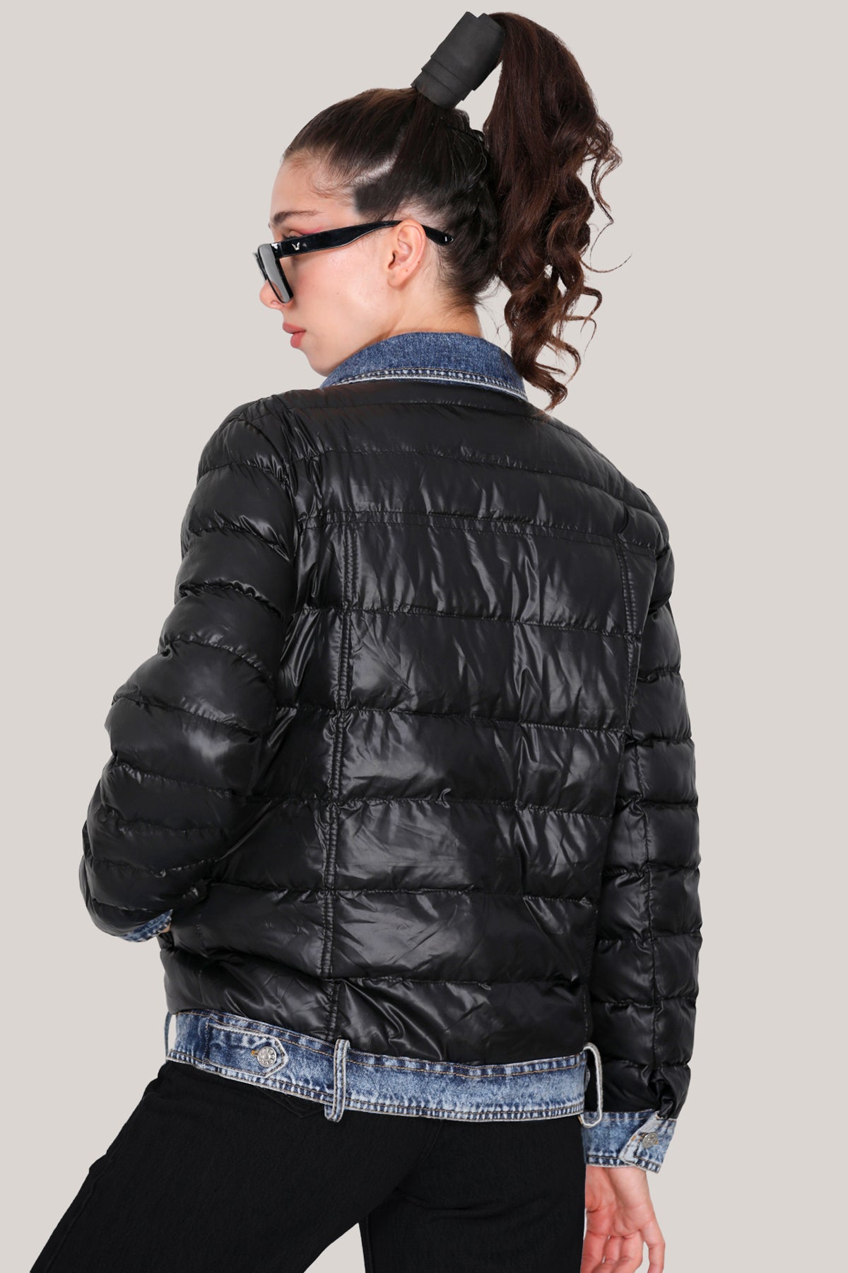 Gewatteerde pufferjas voor dames - NMNT0004K9844SYH