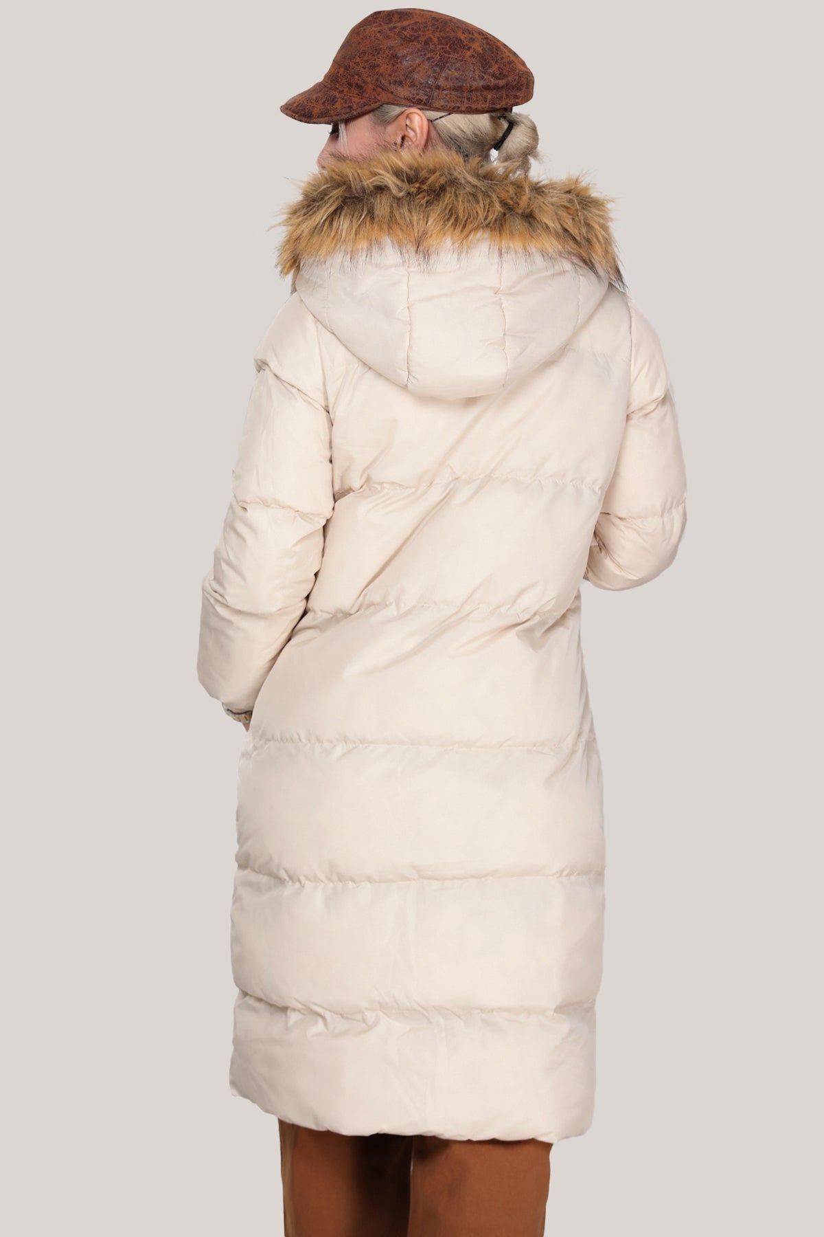 Strickmantel in trendigen für Damen  - NMNT0063K8506KRM