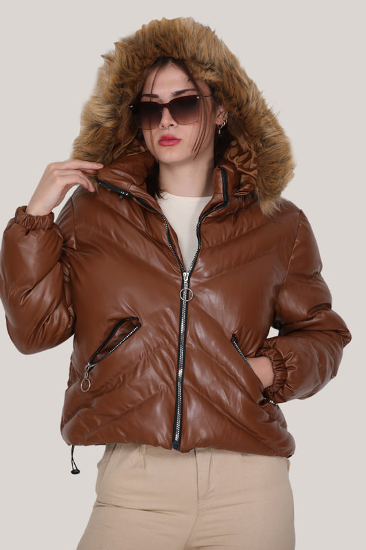Steppjacke Puffermantel für Damen - NMNT0063K8510TBA