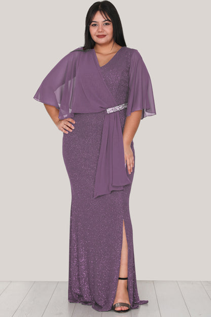 Lange maxi-jurk Trouwjurk voor dames - NYELB0553D9596LİL