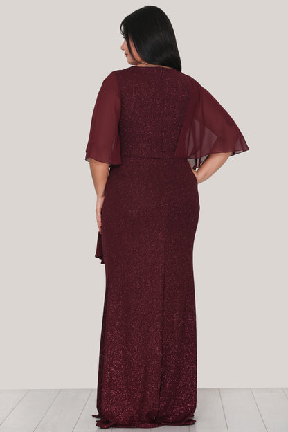 Lange maxi-jurk Trouwjurk voor dames - NYELB0553D9596BRD