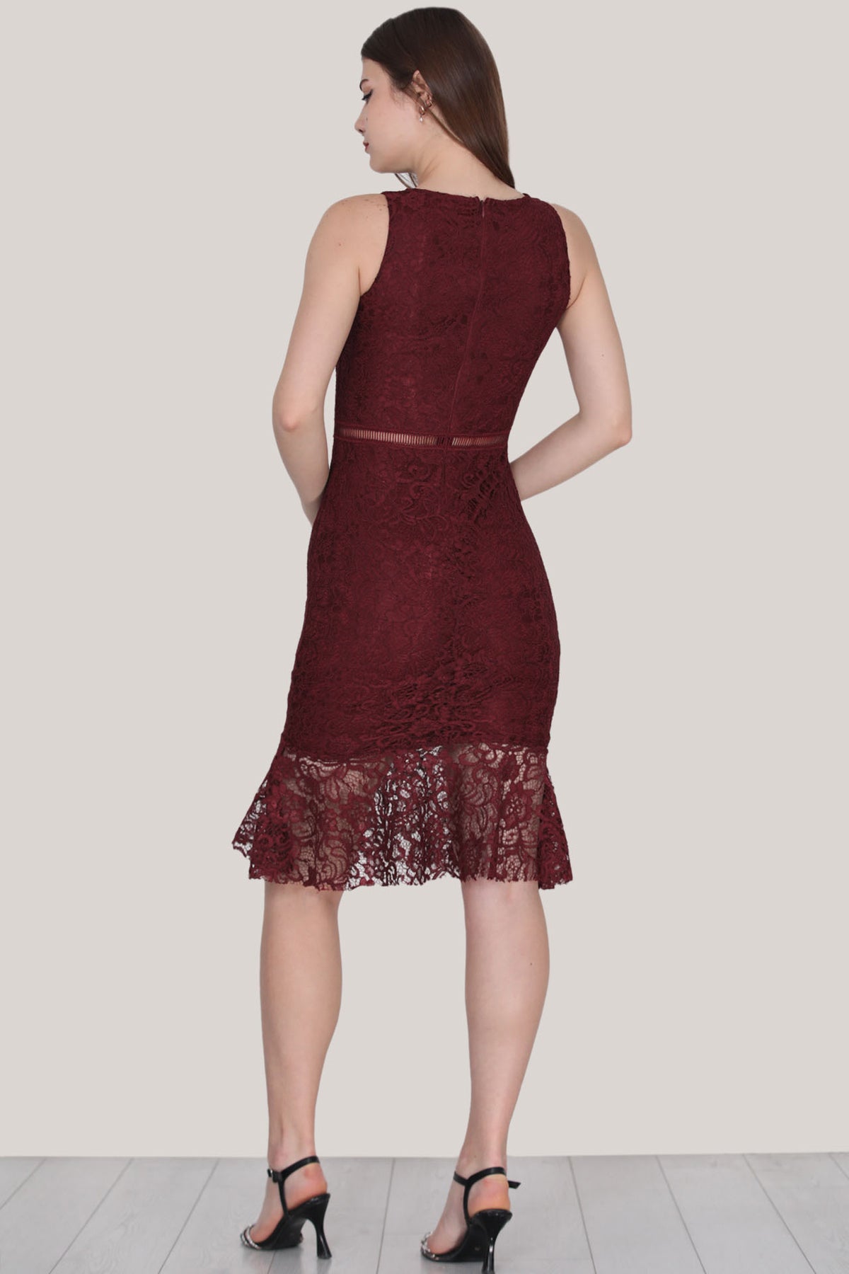 Kurzes Midikleid  Sommerkleid für Damen - NELB0553D8609BRD