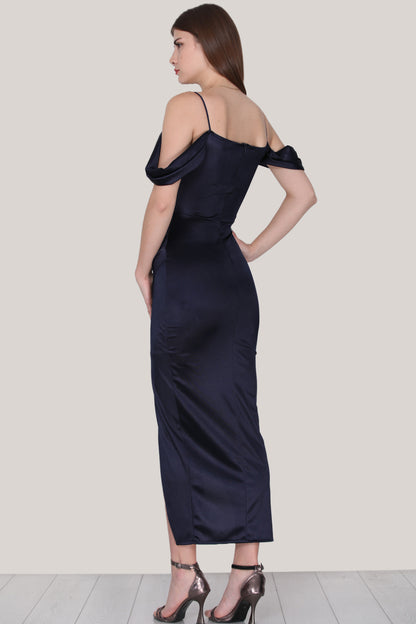 Langes Maxikleid Sommerkleid mit Schulterfrei - NELB0553D9487LCV