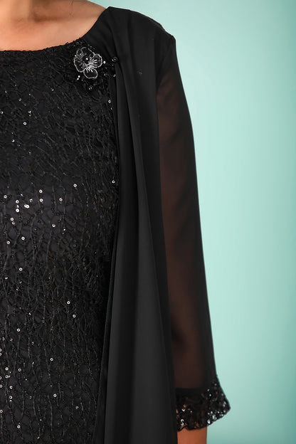 Damen Midikleid Hochzeitskleid große Größen - NELB1000D9857SYH