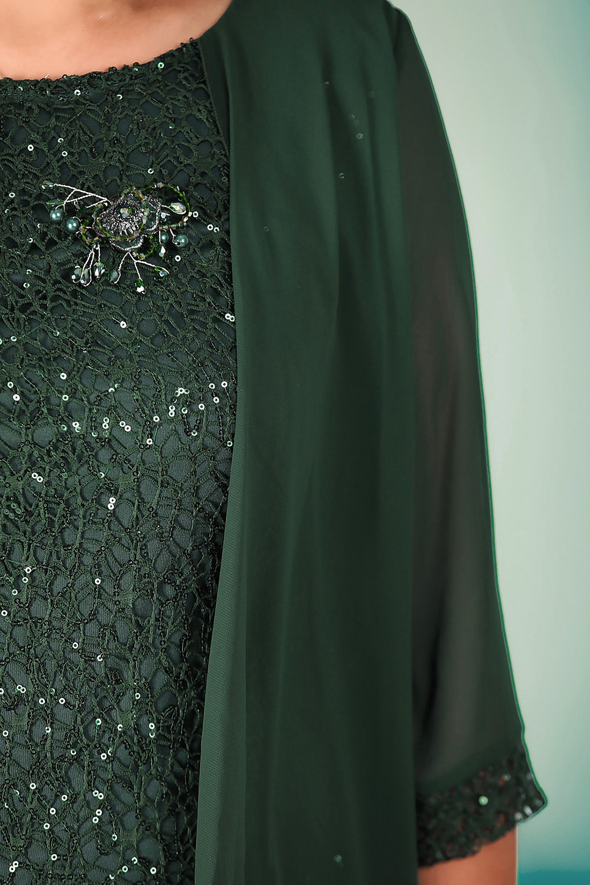 Damen Midikleid Hochzeitskleid große Größen - NELB1000D9857ZMT