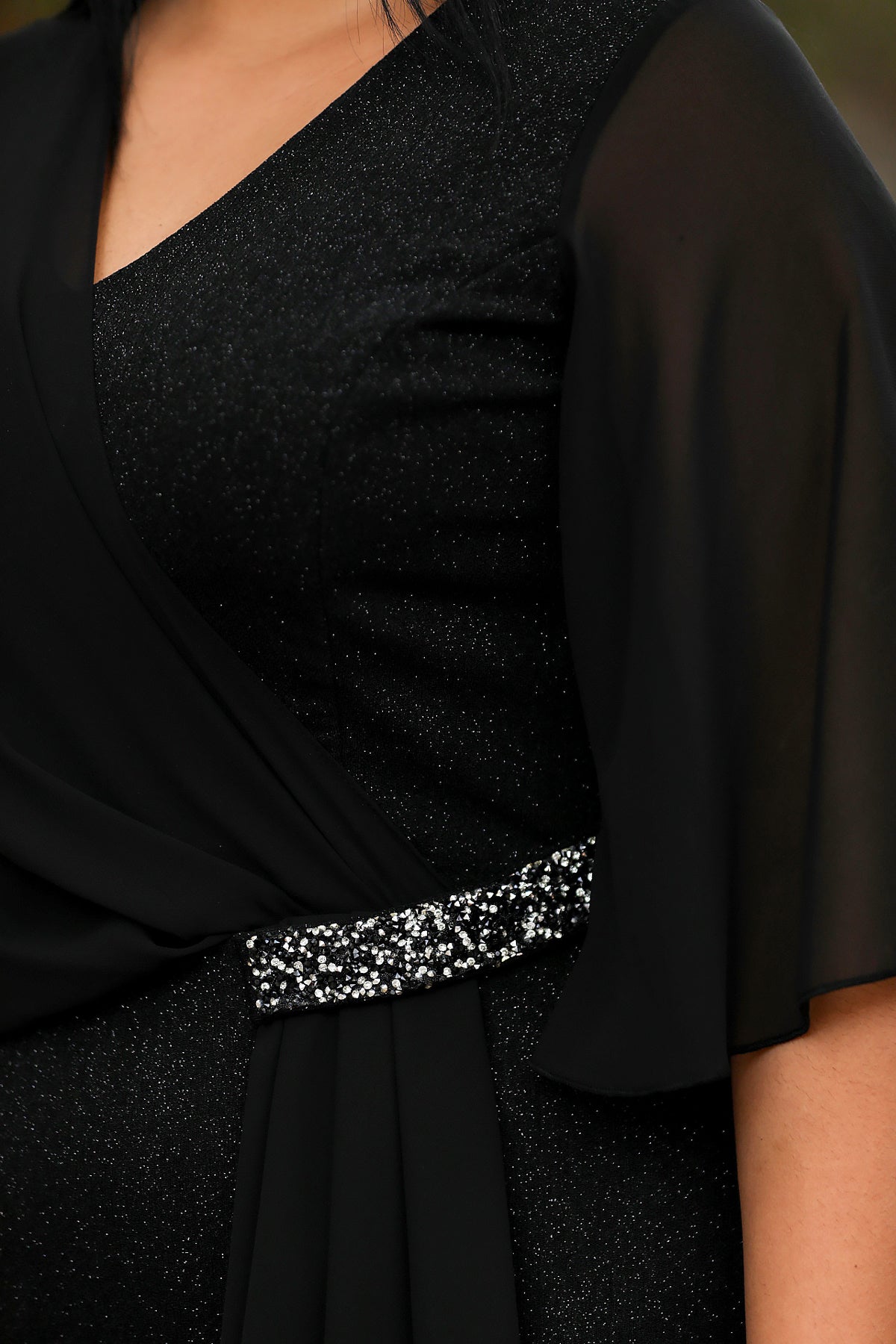 Dames midi-jurk zomerjurk voor grote maten - NELB0553D9563SYH