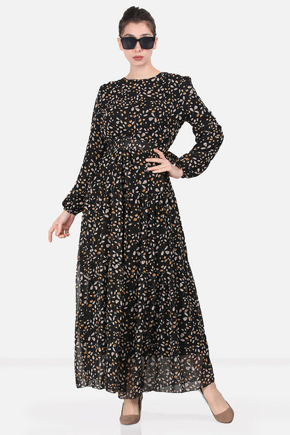 Lange jurk chiffon jurk voor dames - NELB0007D4515DS6