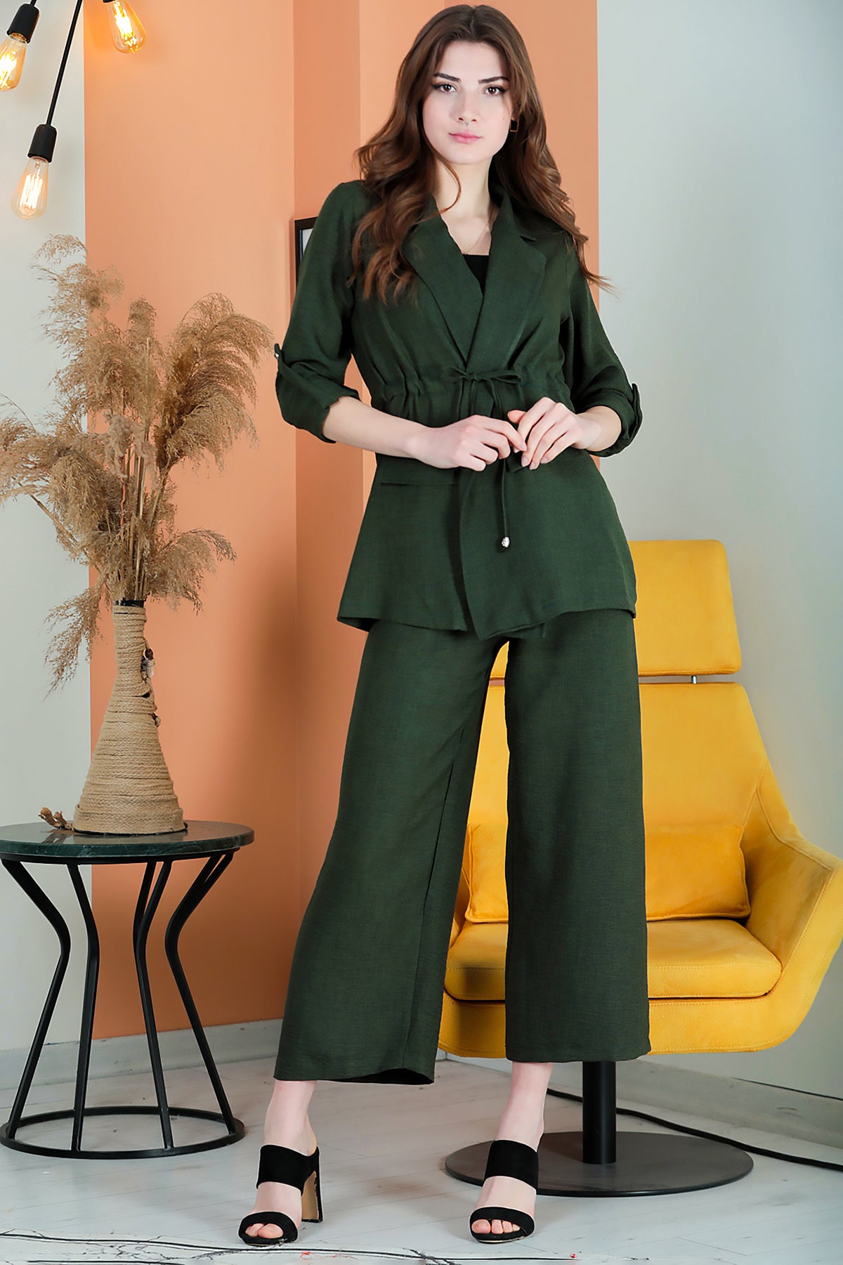 Two-piece set leisure elegant suit women - NTKM0007D4723K-Y