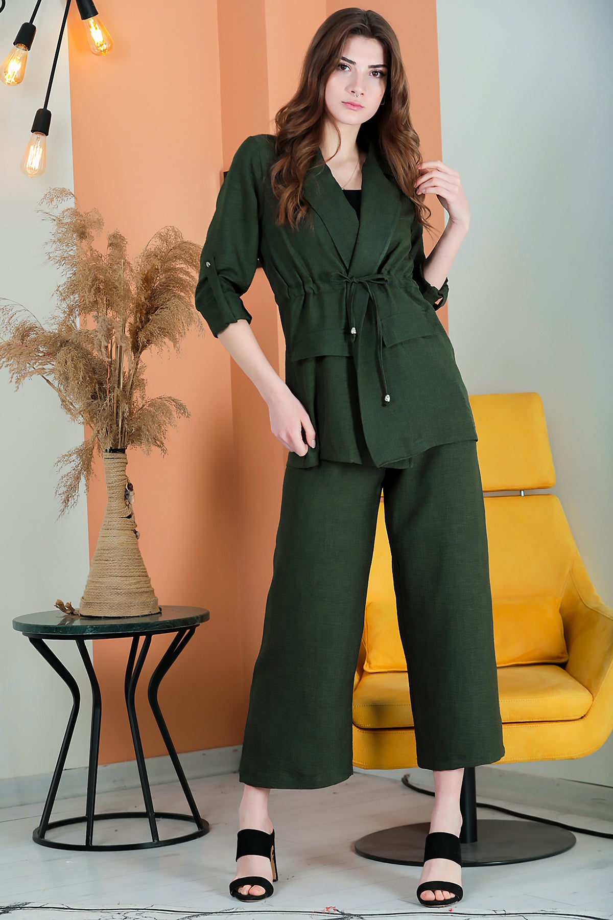 Two-piece set leisure elegant suit women - NTKM0007D4723K-Y