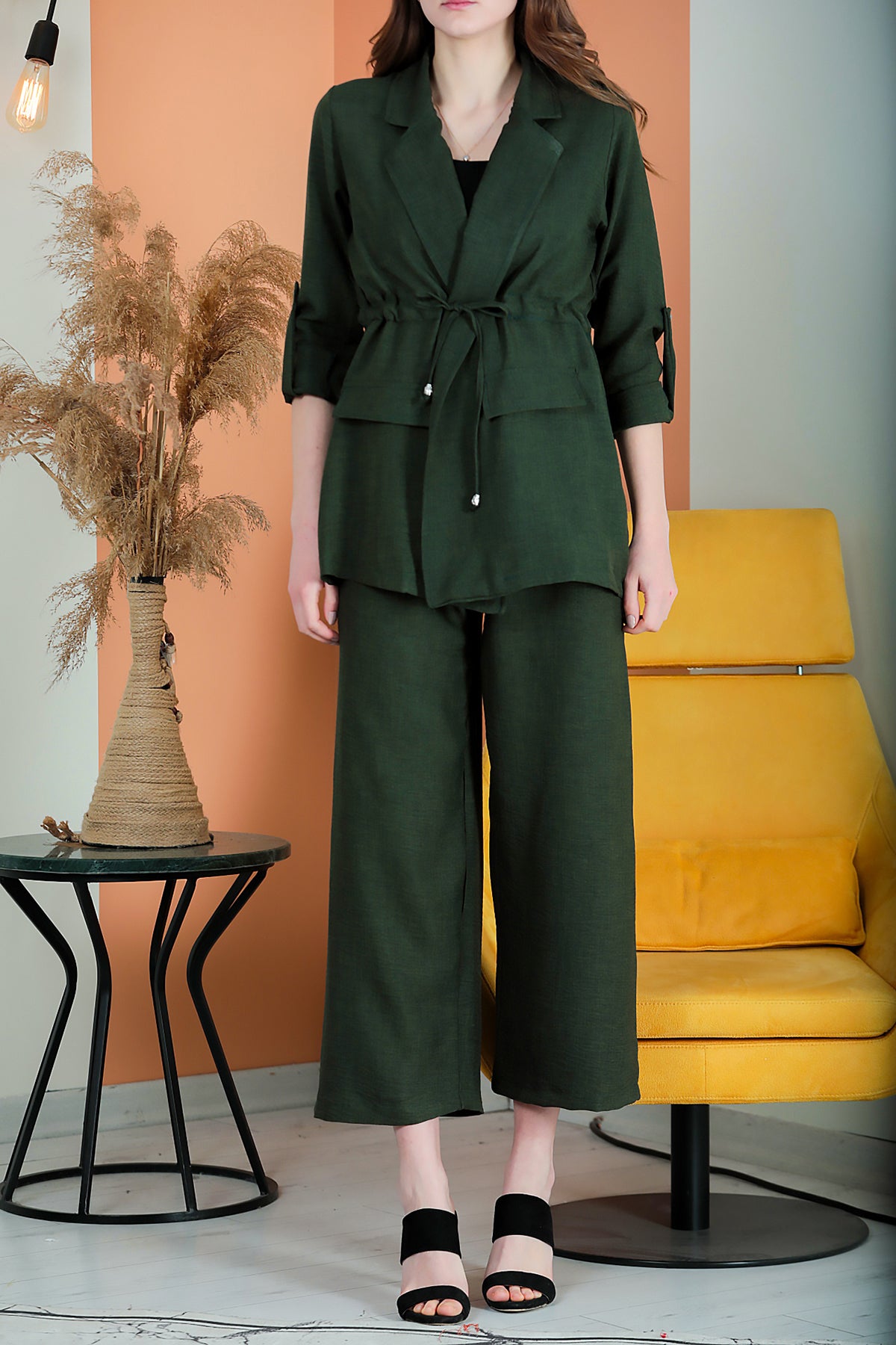 Two-piece set leisure elegant suit women - NTKM0007D4723K-Y