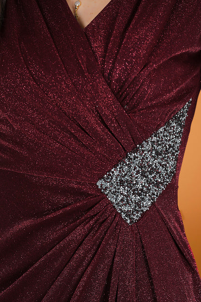 Lange maxi-jurk Trouwjurk voor dames - NYELB0553D9800BRD