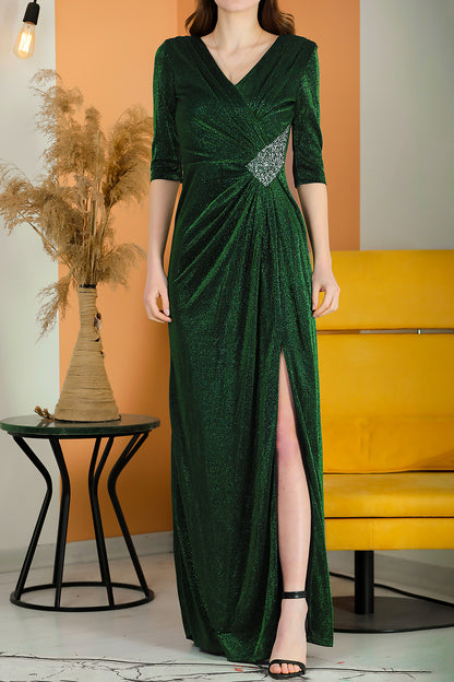 Long Maxi Dress Wedding Dress for Women - NYELB0553D9800YŞL