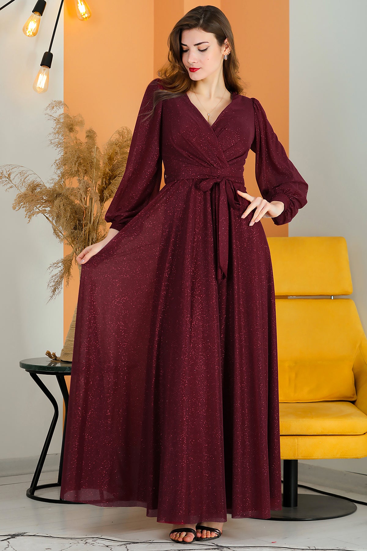 Long Maxi Dress Wedding Dress For Women - NYELB0553D9427BRD