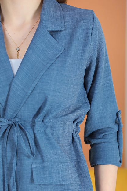 Two-piece set leisure elegant suit women - NTKM0007D4723İND