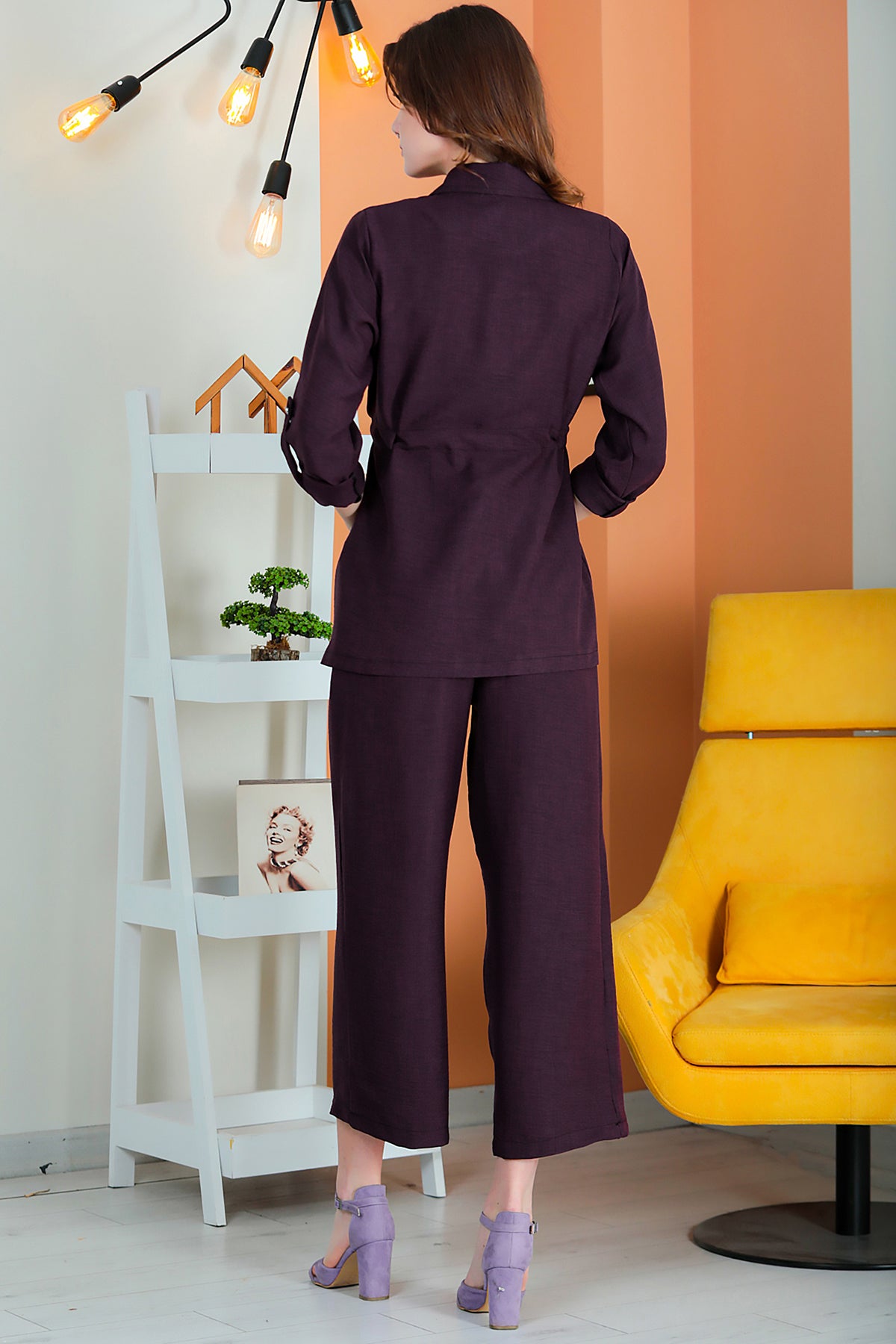 Two-piece set leisure elegant suit women - NTKM0007D4723K-M