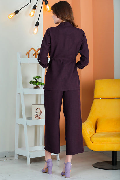 Two-piece set leisure elegant suit women - NTKM0007D4723K-M