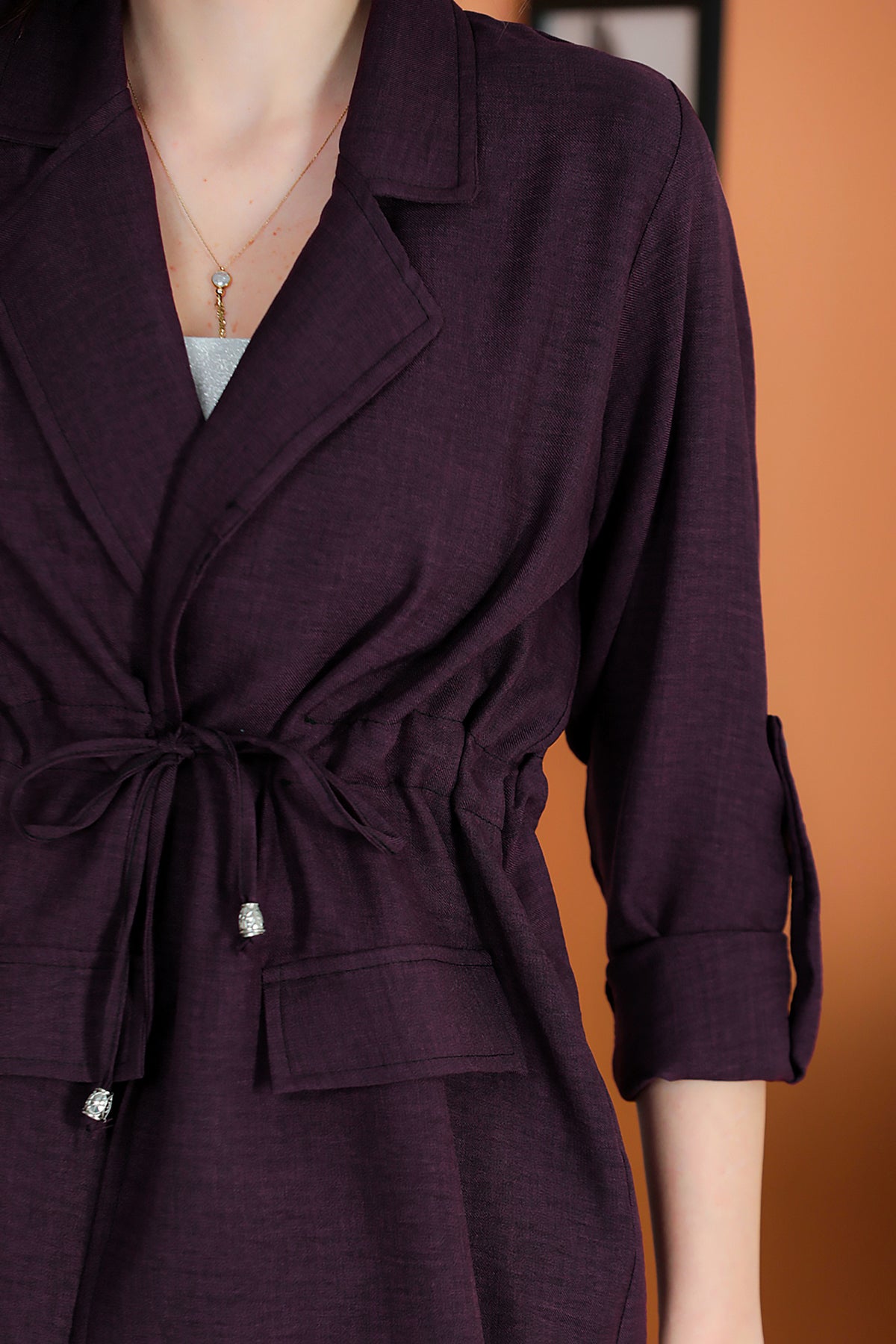 Two-piece set leisure elegant suit women - NTKM0007D4723K-M