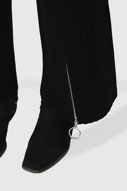 Knitted two-piece in black one size - NTKM0007K9017SYH