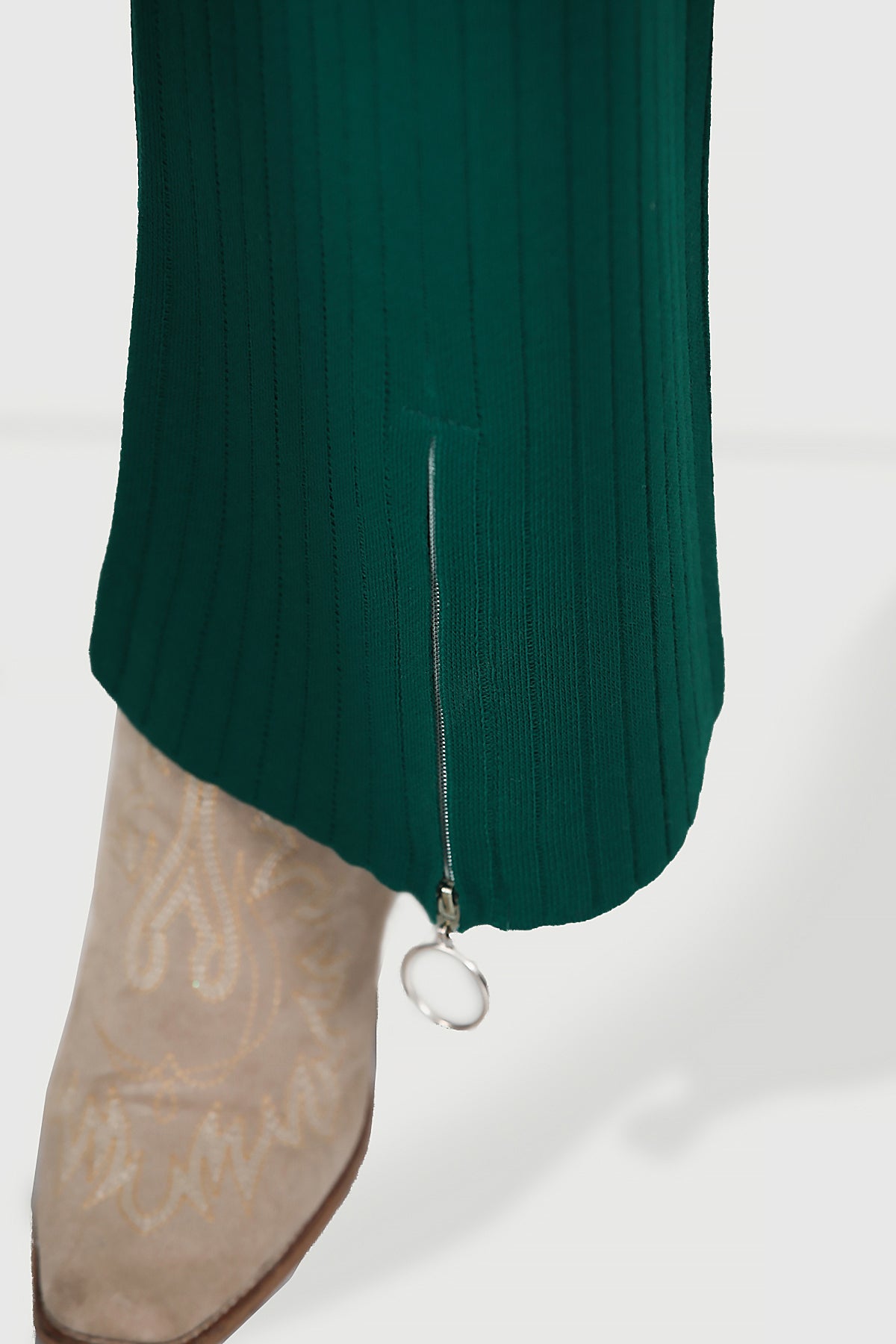 Gestrickter Zweiteiler in Grün Einheitsgröße  - NTKM0007K9017YŞL