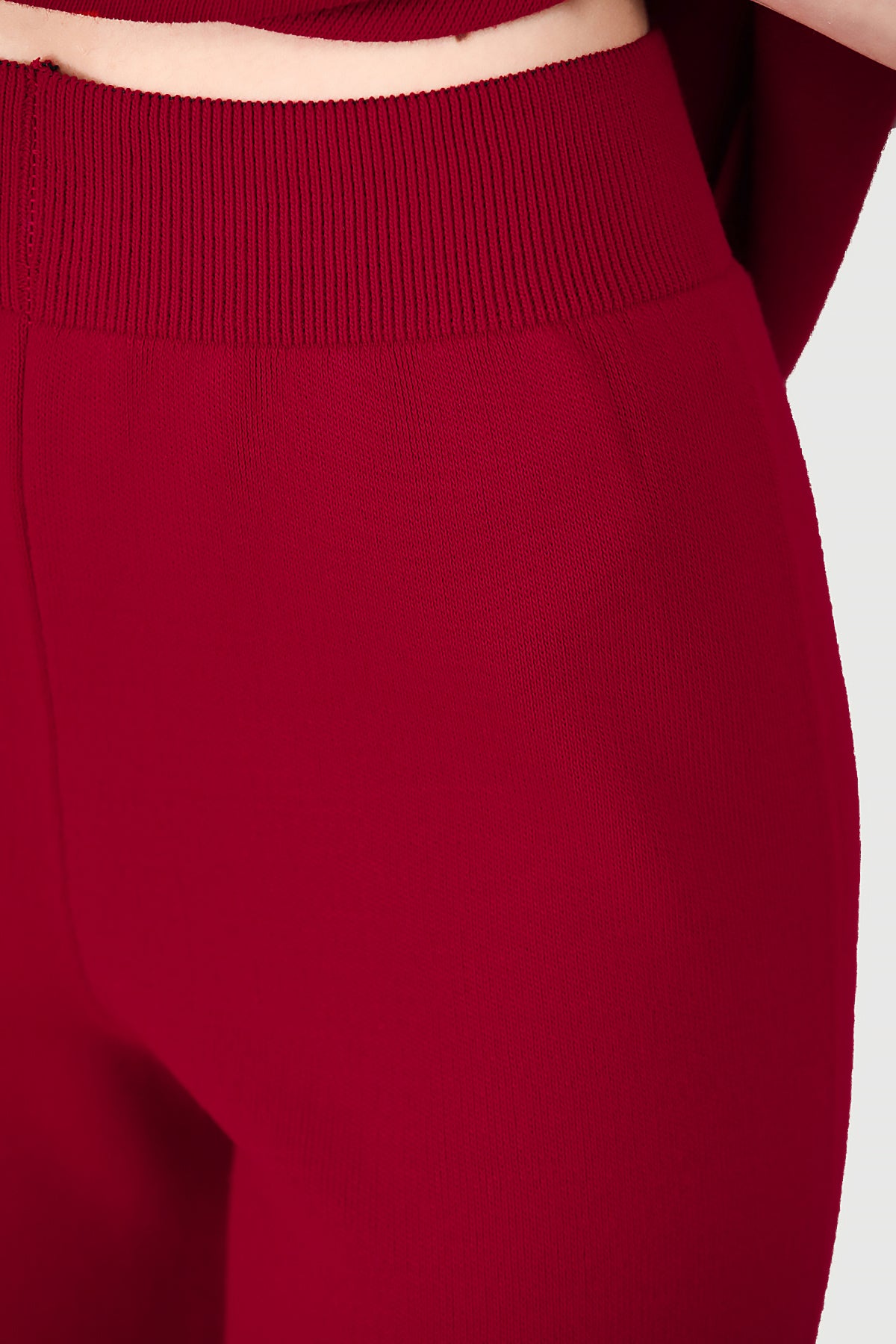 Ladies knitted set red - NTKM0007K0110KRZ