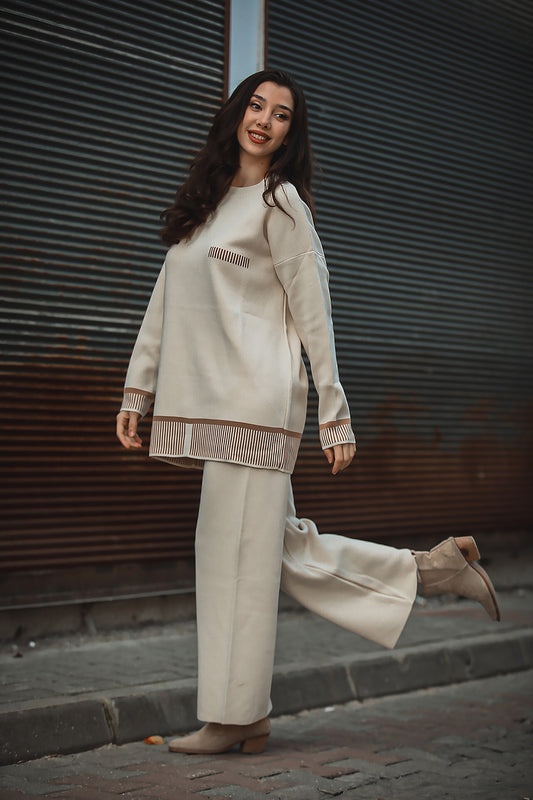 Women's knitted set - NTKM0007K9015EKR