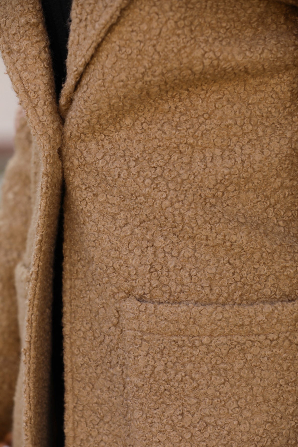 Strickmantel in trendigen Wintermantel für Damen - NKBN0541K3025TBA