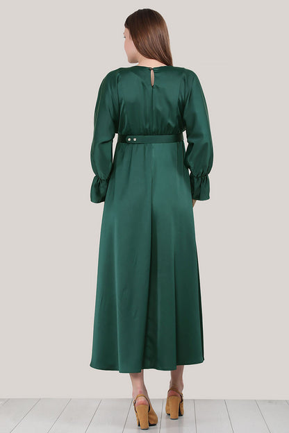 Langes Kleider Abaya Hijab Kleid Damen - NELB0007D7291ZMT