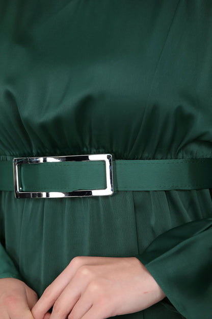 Langes Kleider Abaya Hijab Kleid Damen - NELB0007D7291ZMT