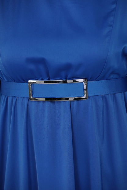 Lange maxi-jurk hijab voor dames - NELB0007D7291SKS