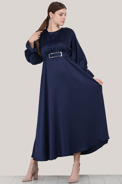 Langes Kleider Abaya Hijab Kleid Damen - NELB0007D7291LCV