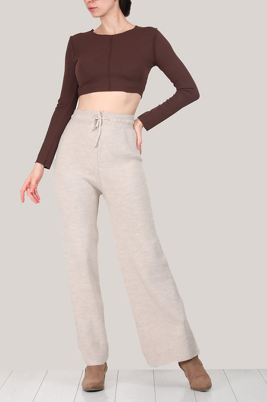 Damenhose mit weiten Beinen Einheitsgröße - NPNT0007K2017TAŞ