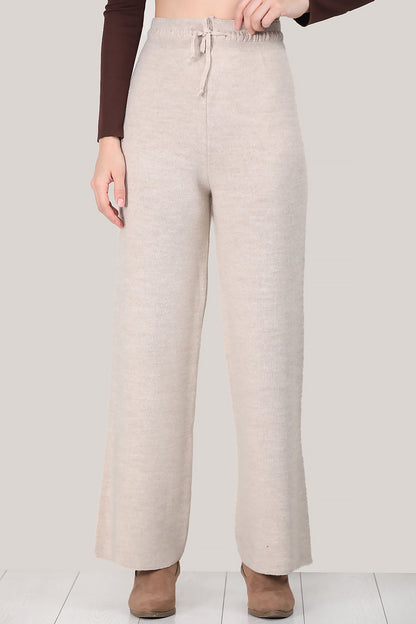 Damesbroek met wijde pijpen, één maat - NPNT0007K2017TAŞ