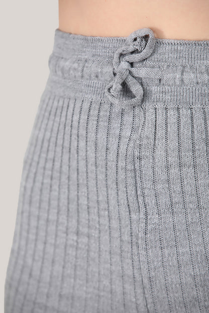 Damenhose mit weiten Beinen Einheitsgröße - NPNT0007D2016GRI