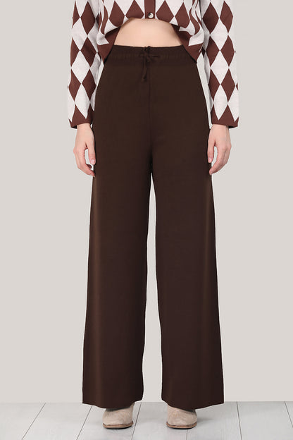 Damesbroek met wijde pijpen, één maat - NPNT0007K2017KHV