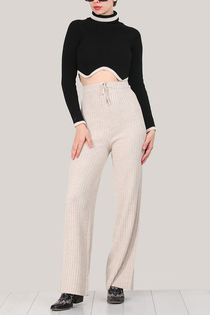 Damenhose mit weiten Beinen Einheitsgröße - NPNT0007D2016TAŞ