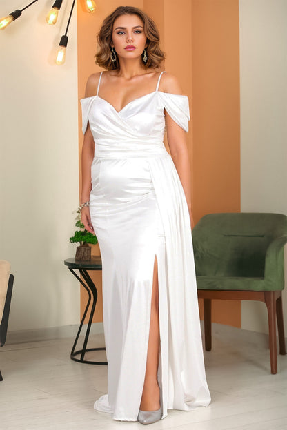 Langes Maxikleid Hochzeitskleid Für Damen - NELB1000D9430EKR