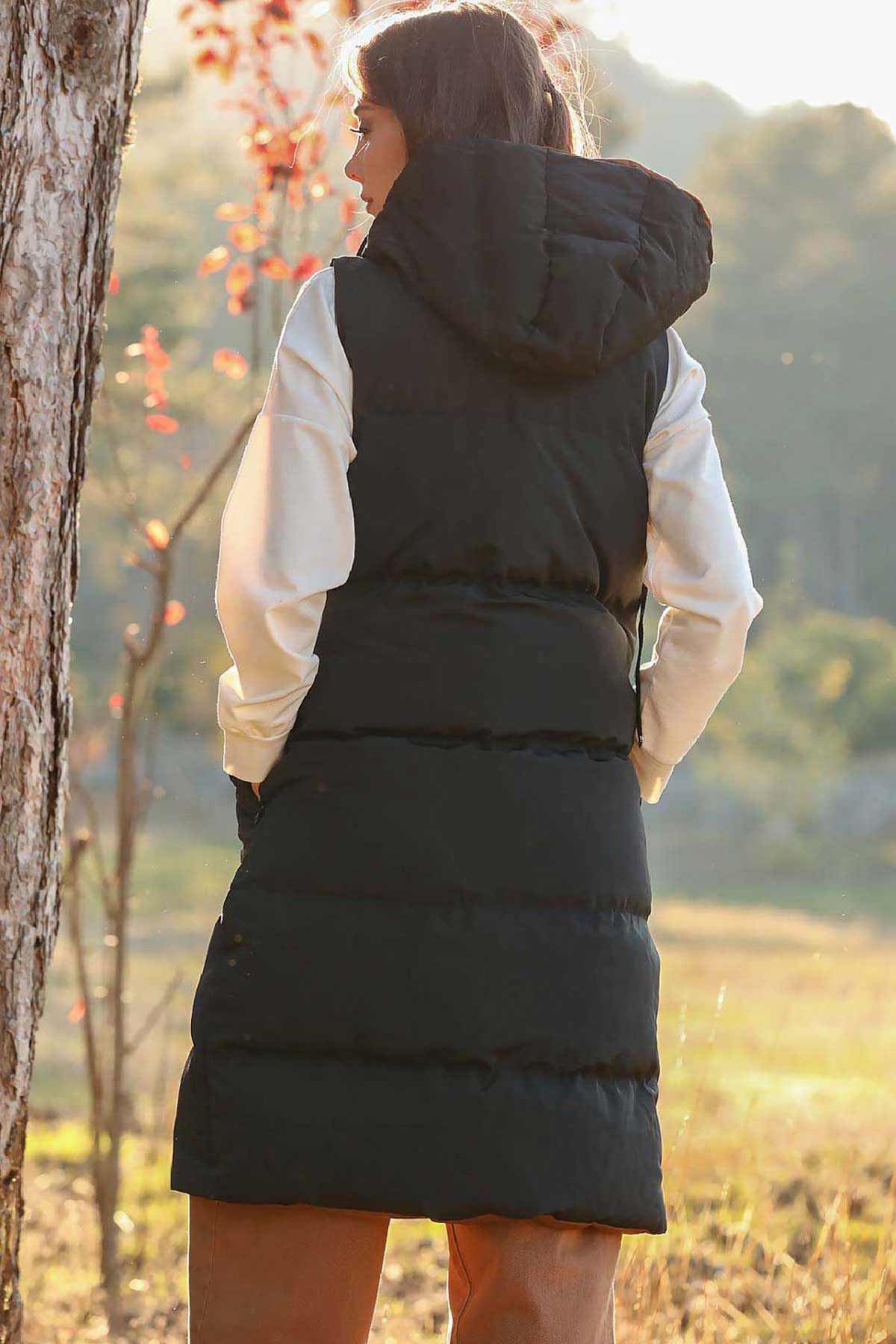 Gewatteerde jas, pufferjas voor dames - NYLK0004K9492SYH