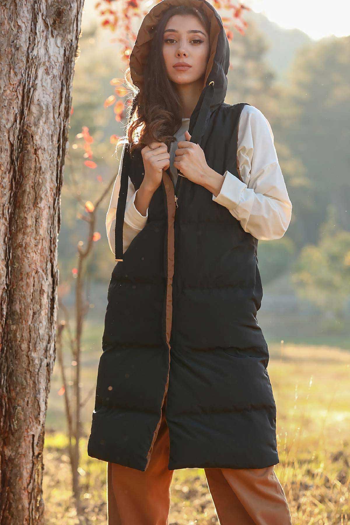 Gewatteerde jas, pufferjas voor dames - NYLK0004K9492SYH