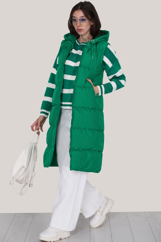 Steppjacke Puffermantel für Damen - NYLK0063D8687YŞL