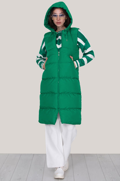 Steppjacke Puffermantel für Damen - NYLK0063D8687YŞL