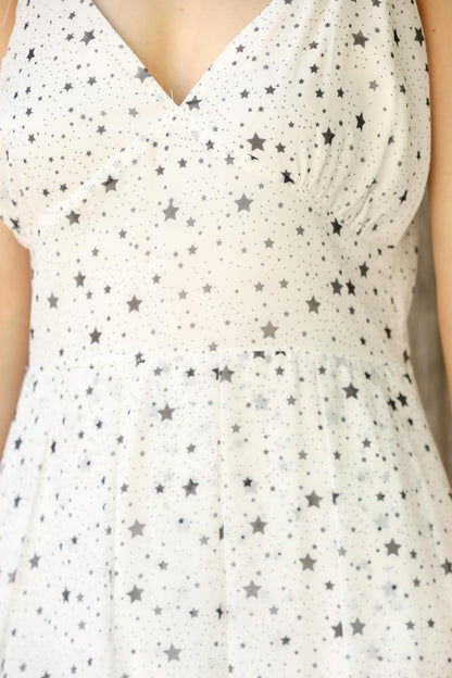 Damen Abendkleid Midikleid Schulterfrei - NELB0063Y2201DS1