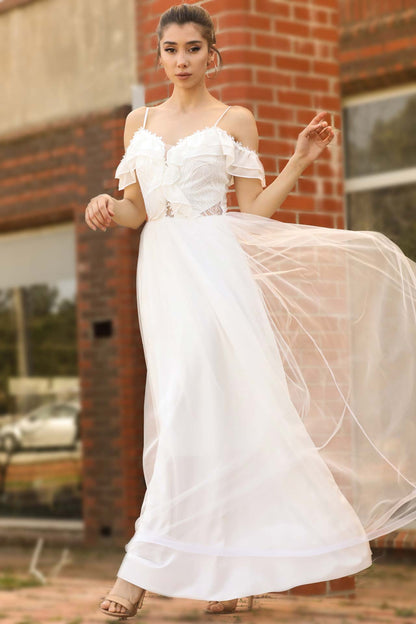 Langes Maxikleid Sommerkleid für Damen - NELB0553D8670EKR