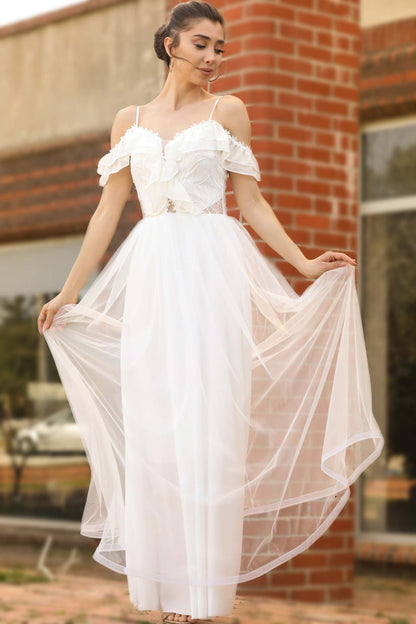 Langes Maxikleid Sommerkleid für Damen - NELB0553D8670EKR