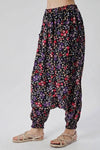 Pantalon Sarouel En Jersey Multicolore