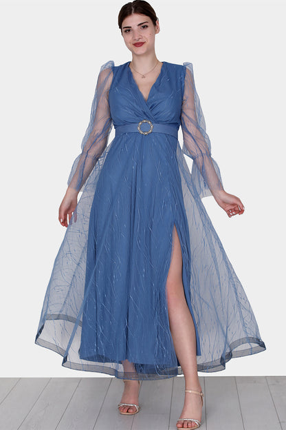 Lange maxi-jurk zomerjurk voor dames - NELB0572D5142iND