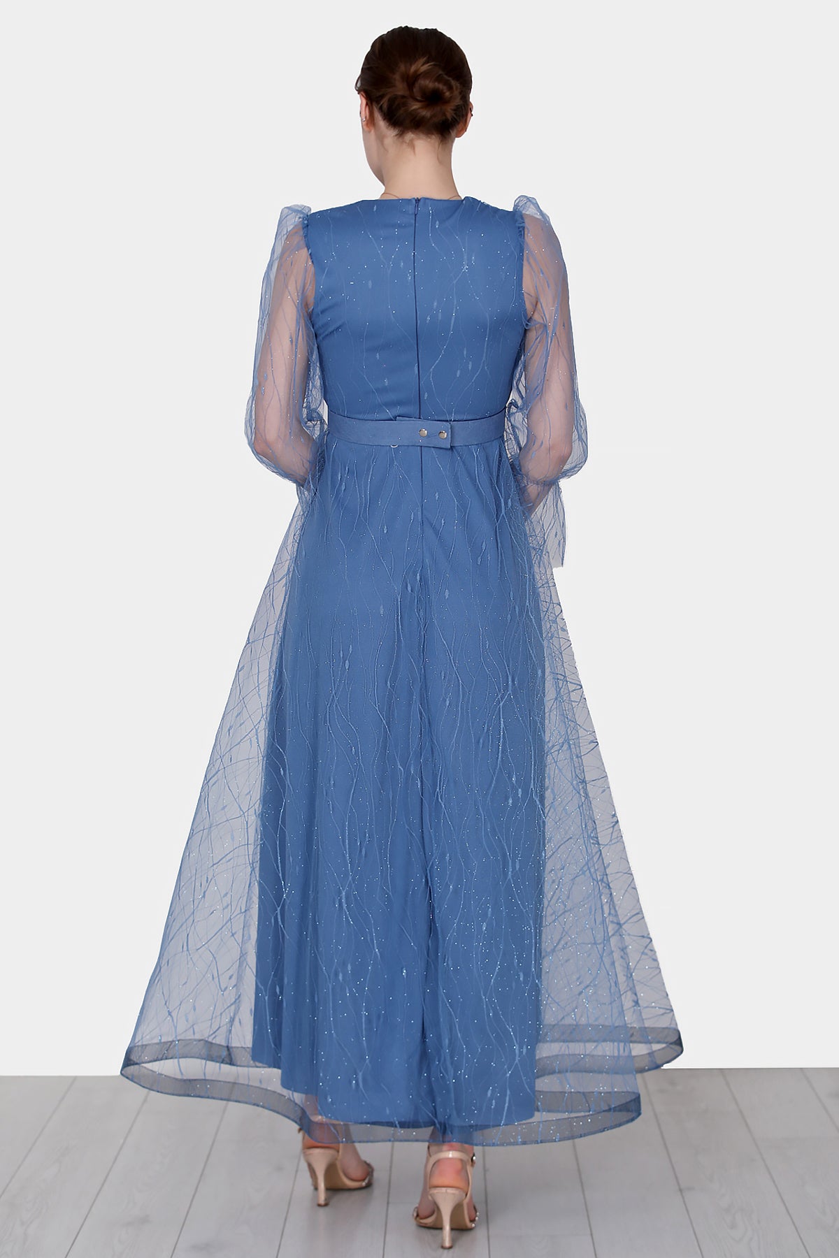 Lange maxi-jurk zomerjurk voor dames - NELB0572D5142iND