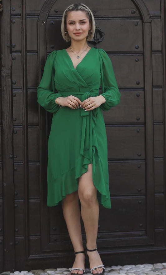 Kurzes Abendkleid für Damen Kleid Sommerkleid - NELB0063D2142YŞL