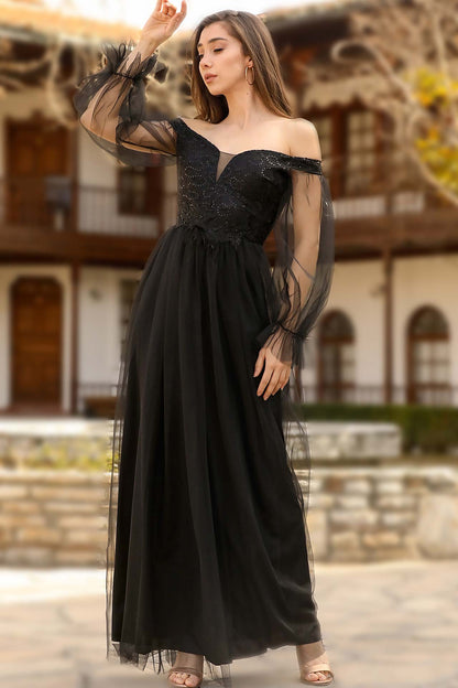 Lange maxi-jurk zomerjurk voor dames - NELB0553D8741SYH