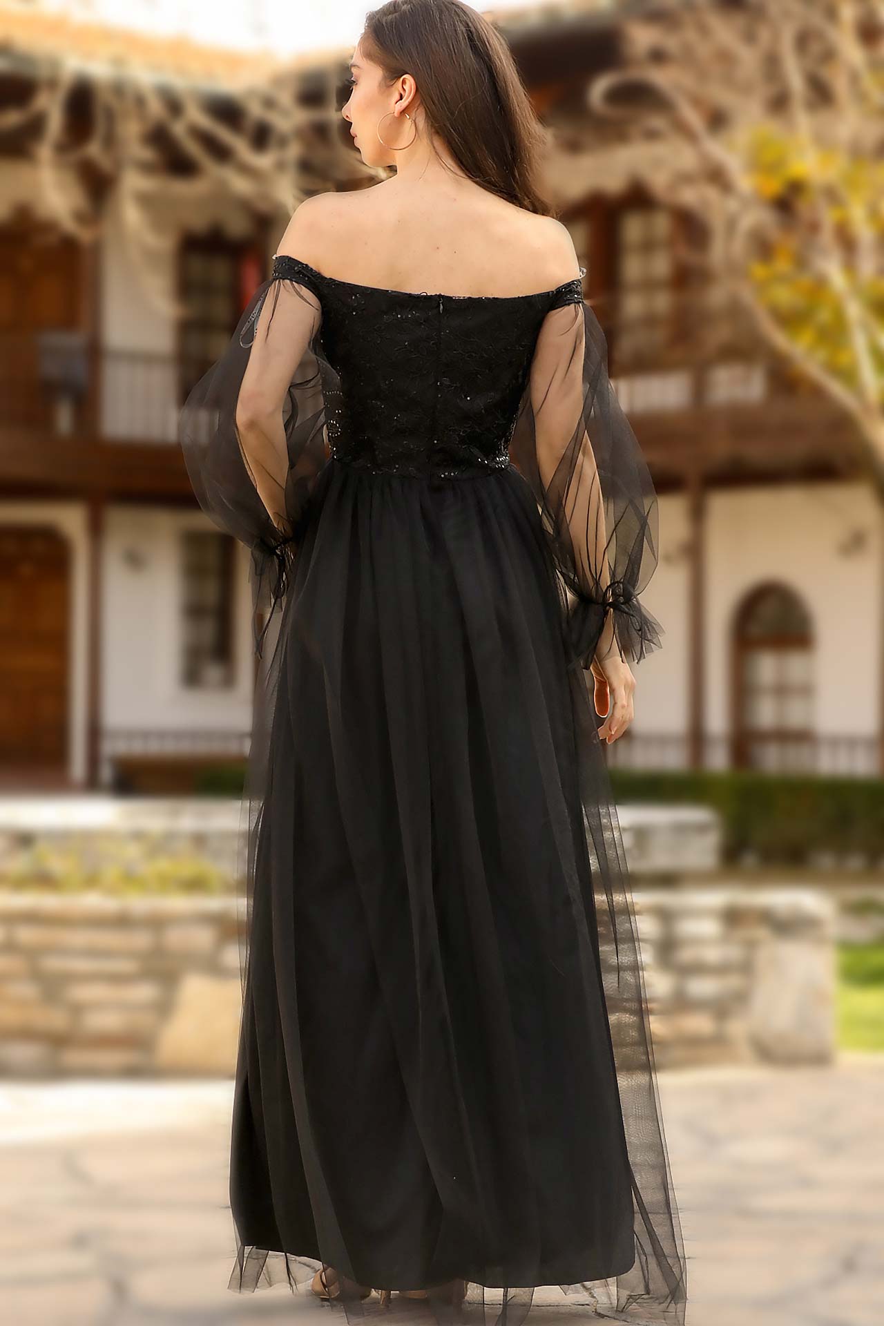 Lange maxi-jurk zomerjurk voor dames - NELB0553D8741SYH