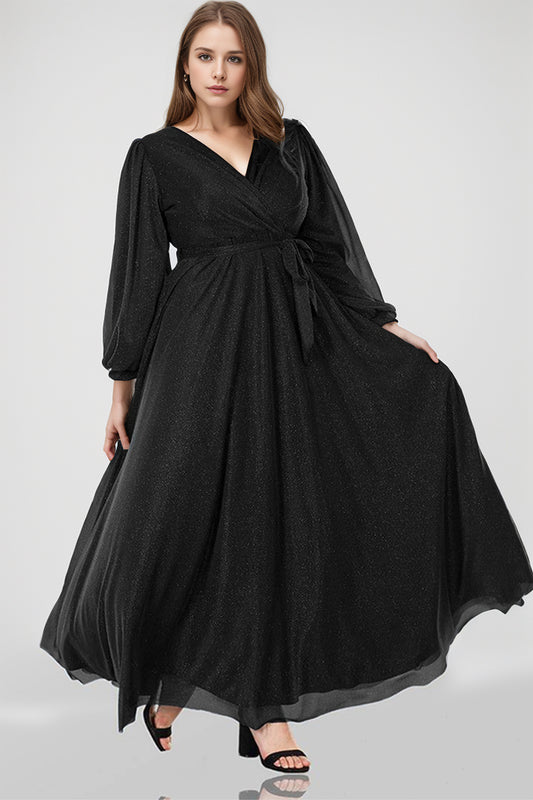 Langes Maxikleid Hochzeitskleid Für Damen - NELB1000D9534SYH